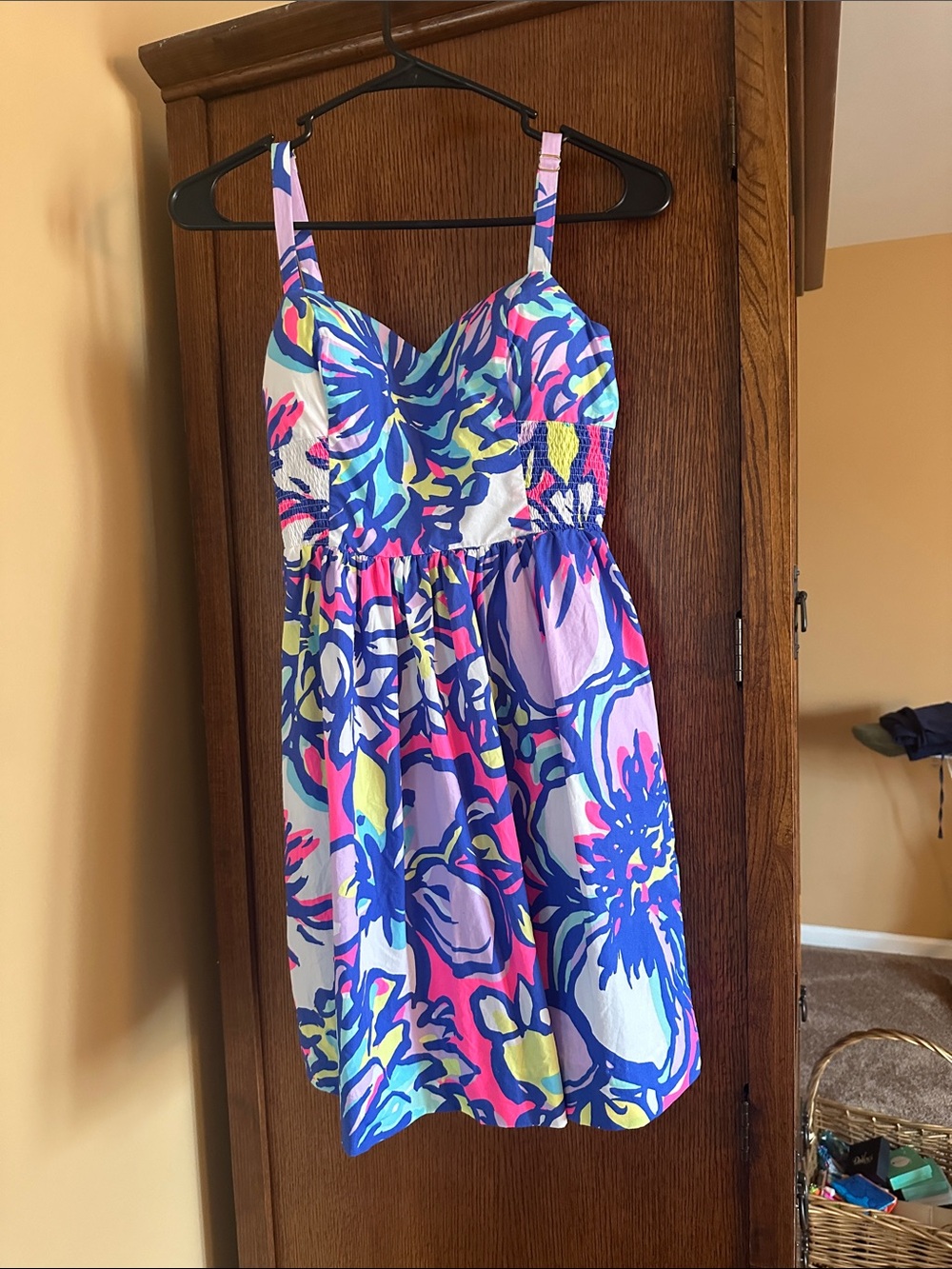 Lilly Pulitzer size 0 lined patterned dress